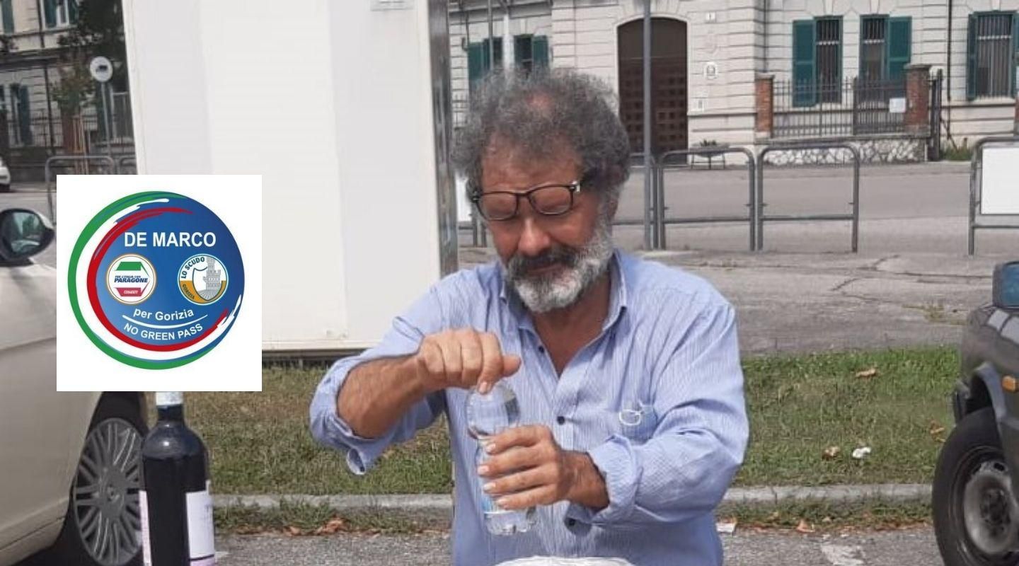 Immagine per Il no-green pass De Marco candidato a Gorizia: «In gioco la nostra libertà »